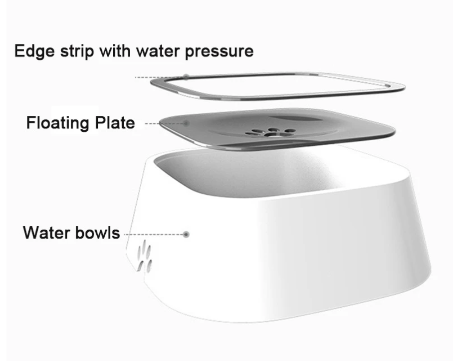 Pet Floating Water Bowl